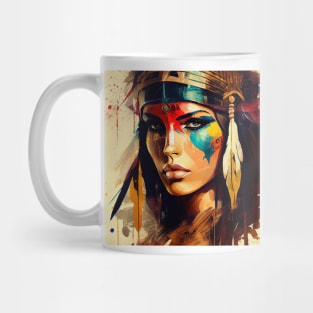 Powerful Egyptian Warrior Woman #2 Mug